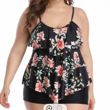 Tankini Woman Bikini Floral Pr - đánh giá và giá Tops