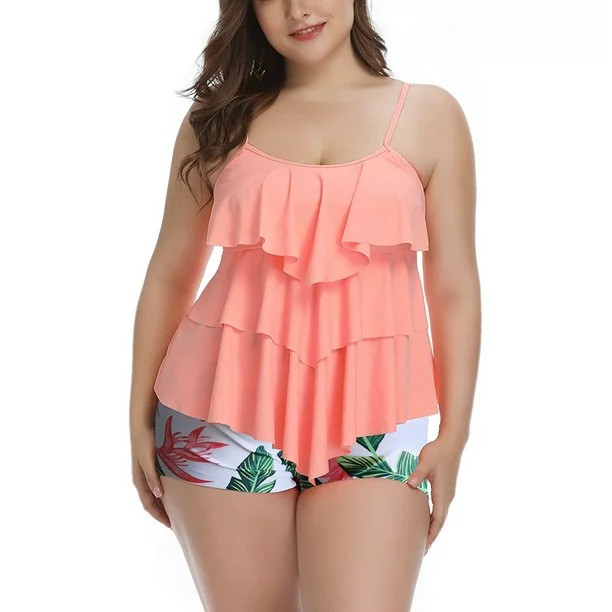 Tankini Woman Bikini Floral Pr - đánh giá và giá Tops