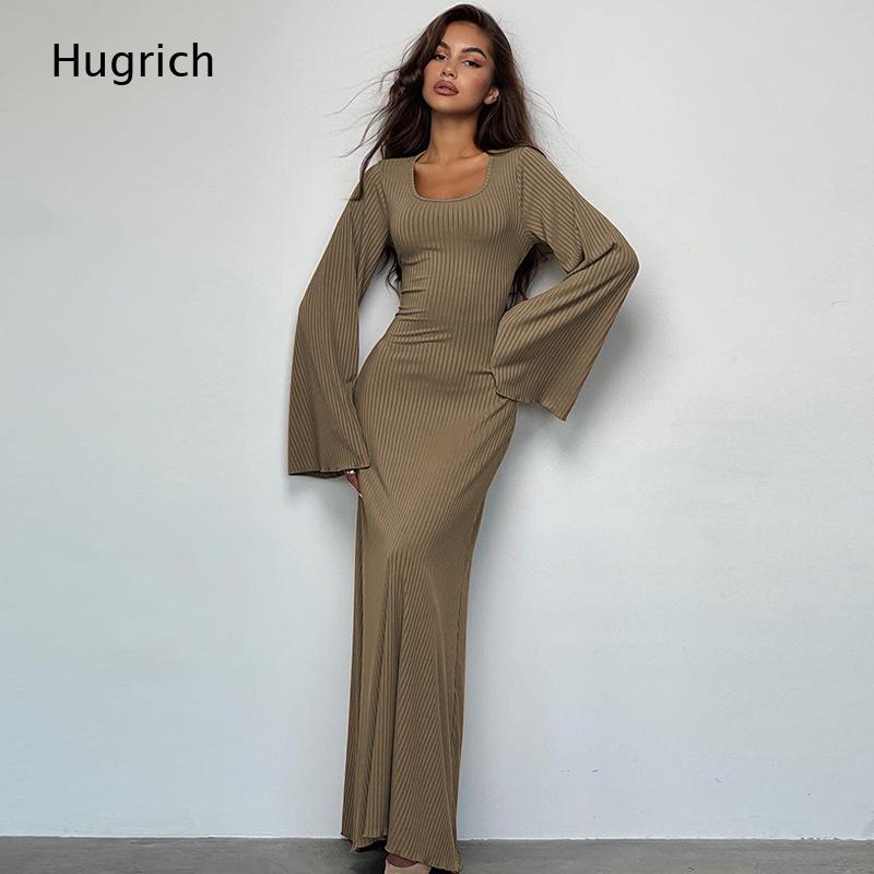 Women's Elegant Ribbed Knit Ma - đánh giá và giá Bodycon Long Sleeve Ribbed Dress