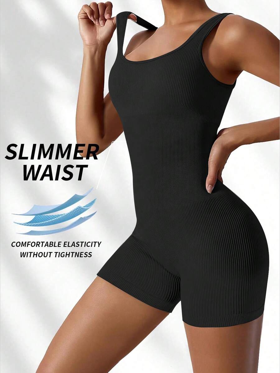 KIKIMINK Women's Jumpsuits Sea - đánh giá và giá Seamless Ribbed Workout Tank Top