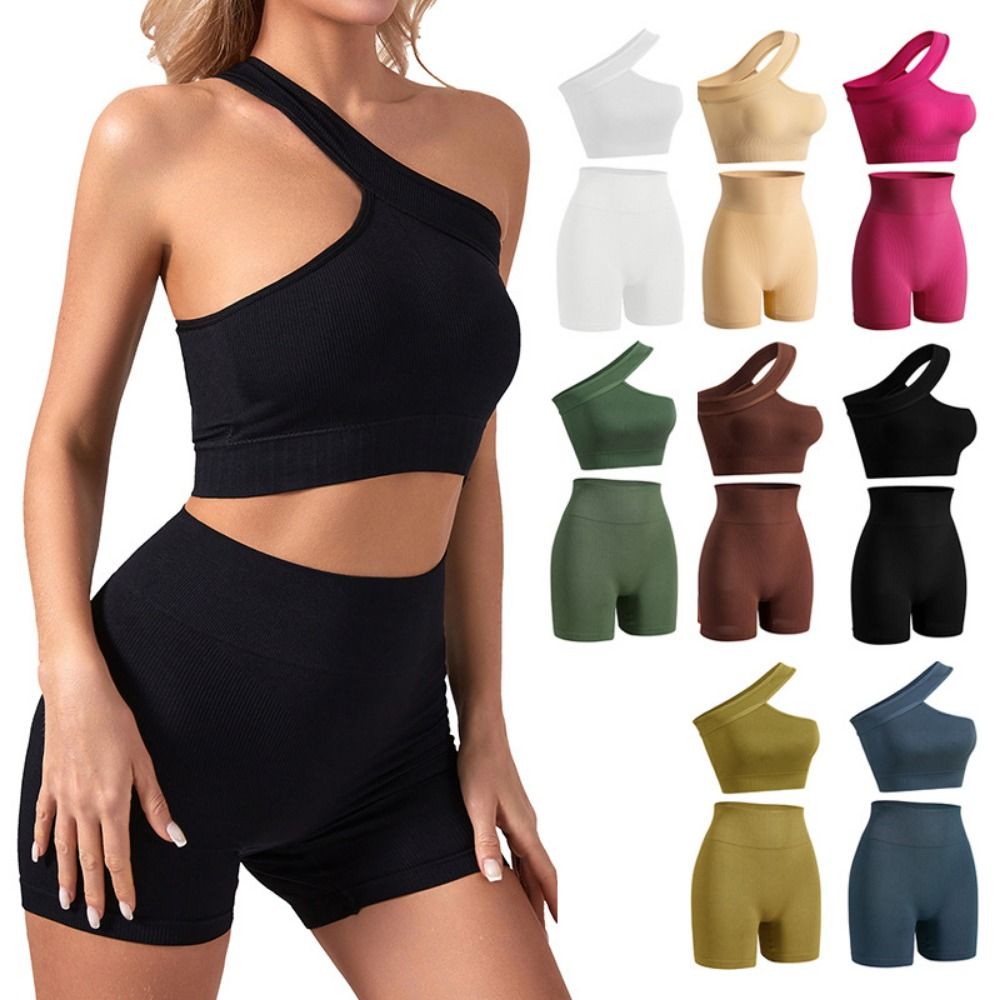 2Pcs Casual Seamless Women Wor - đánh giá và giá Seamless Ribbed Workout Tank Top