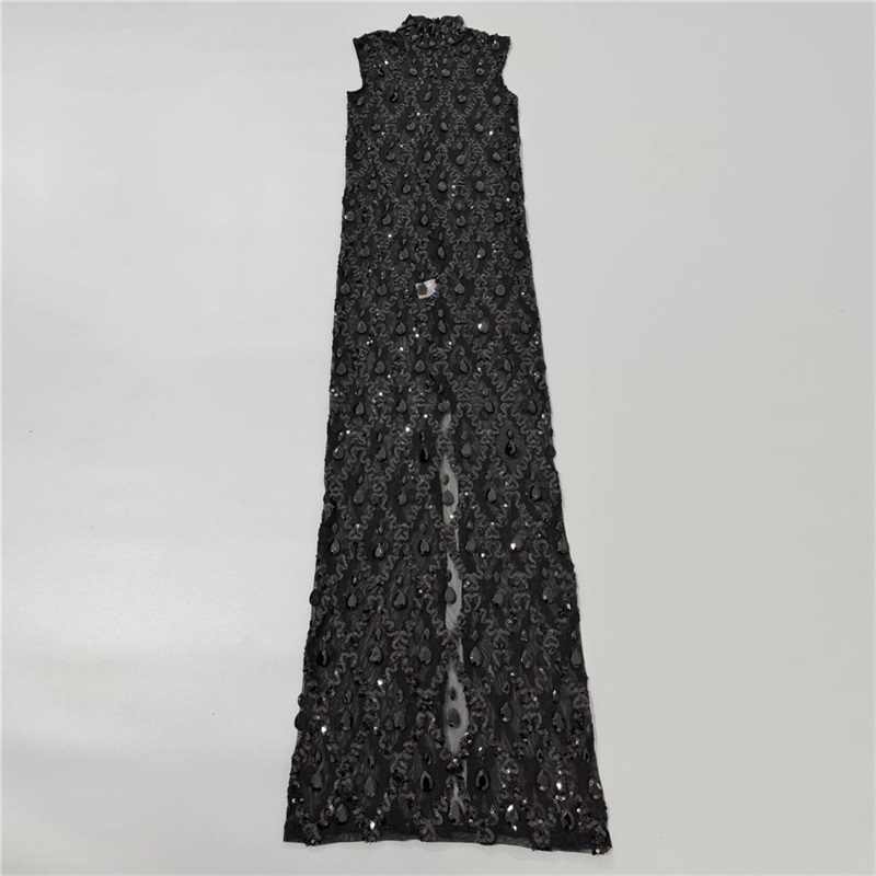 Black Sparkly Sexy Prom Dress  - đánh giá và giá Sexy Mesh Sheer Bodycon Dress