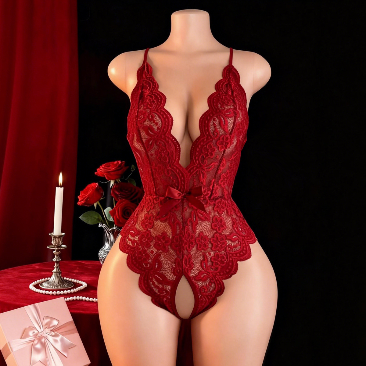 Hot Crotchless Sexy Lingerie F - đánh giá và giá Lingerie