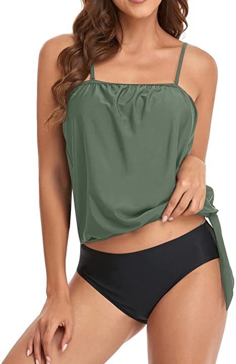 Women's High Waist Bikini Crop - đánh giá và giá Swimwear