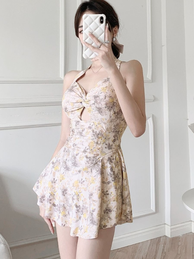 New Summer Floral Print Monoki - đánh giá và giá Dresses