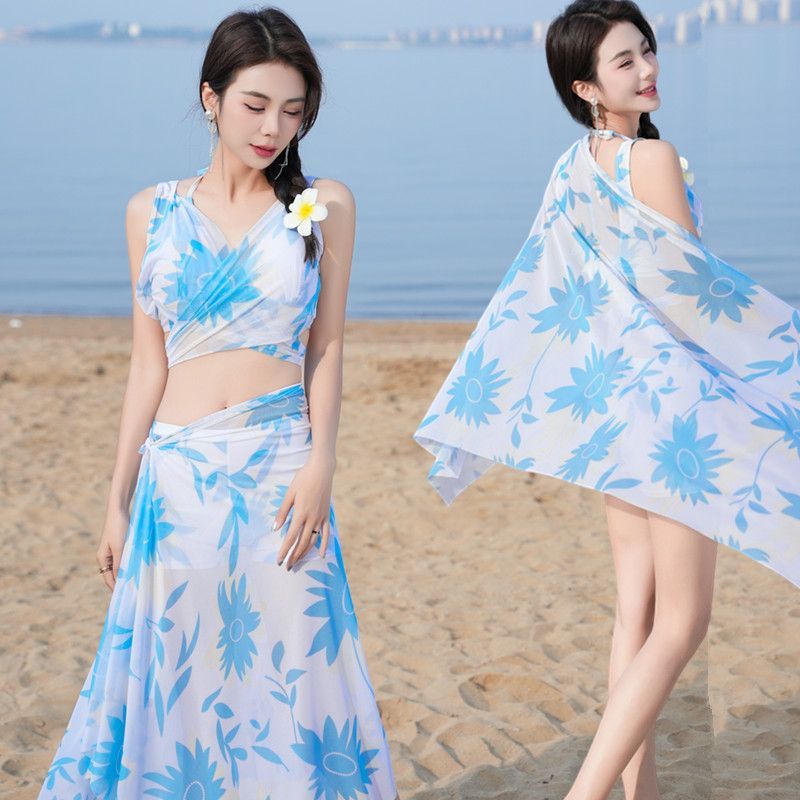 New Fashion Triangle Bikini 3P - đánh giá và giá Skirts