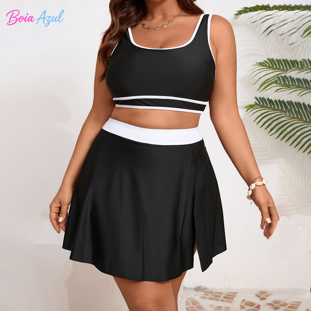 Plus size black and white cont - đánh giá và giá Dresses