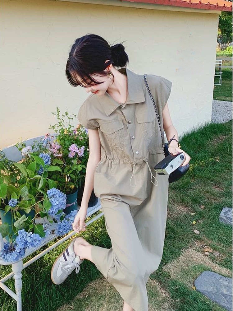 Slimming plus Size Korean Styl - đánh giá và giá Korean Style A Line Shirt Dress