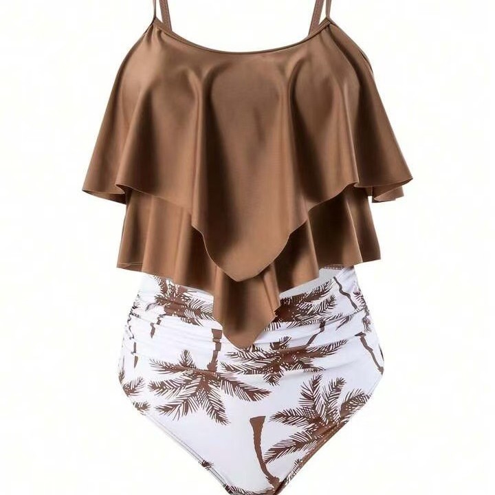Women Bikini Ruffle Top High W - đánh giá và giá Swimwear