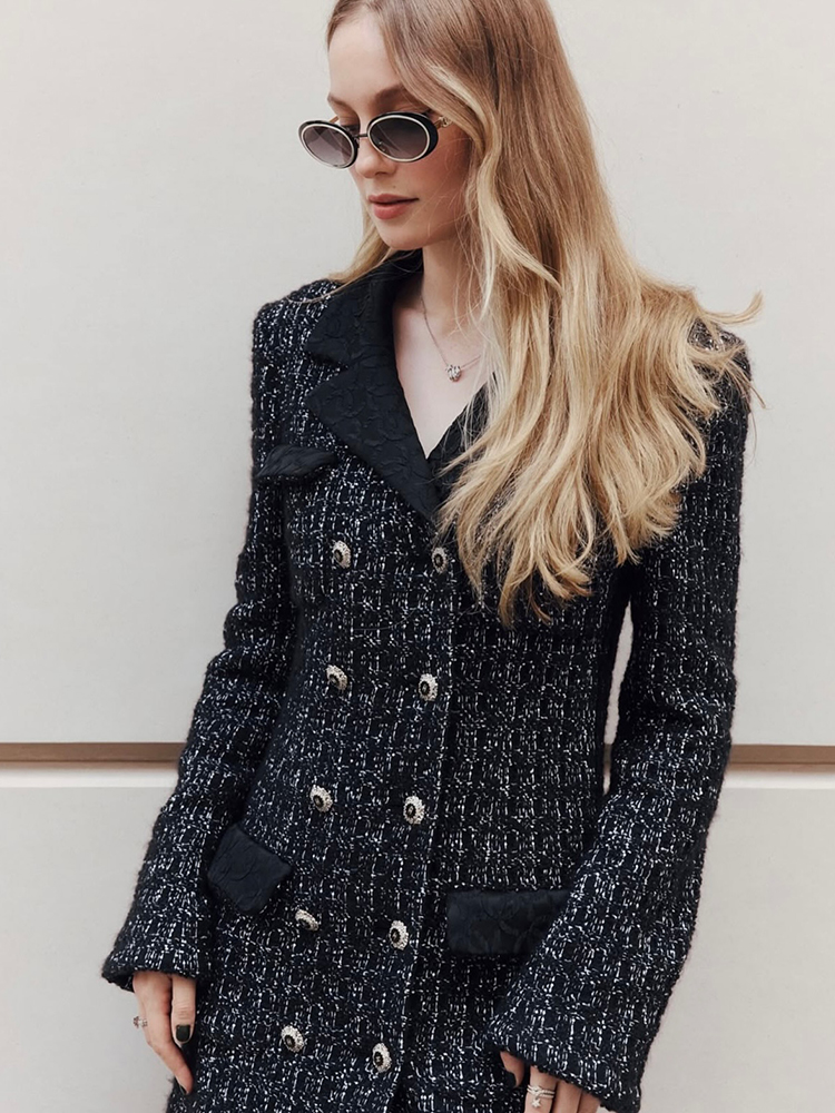 VC Women’s Tweed Blazer Dress  - đánh giá và giá Tweed Two Piece Blazer Dress