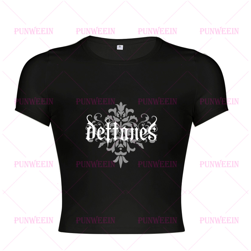 Aesthetic Streetwear Gothic Ha - đánh giá và giá Y2K Graphic Baby Tee Crop