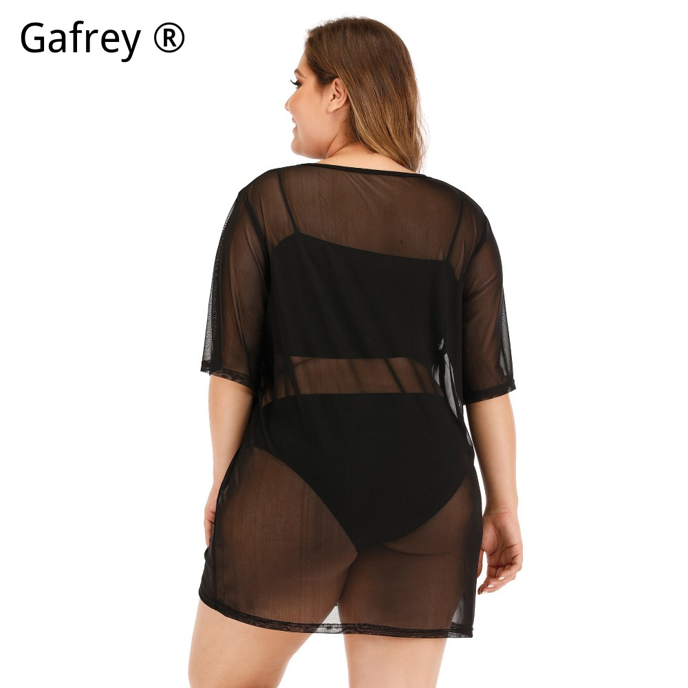 Plus Size Sexy Mesh Beach Dres - đánh giá và giá Sexy Mesh Sheer Bodycon Dress