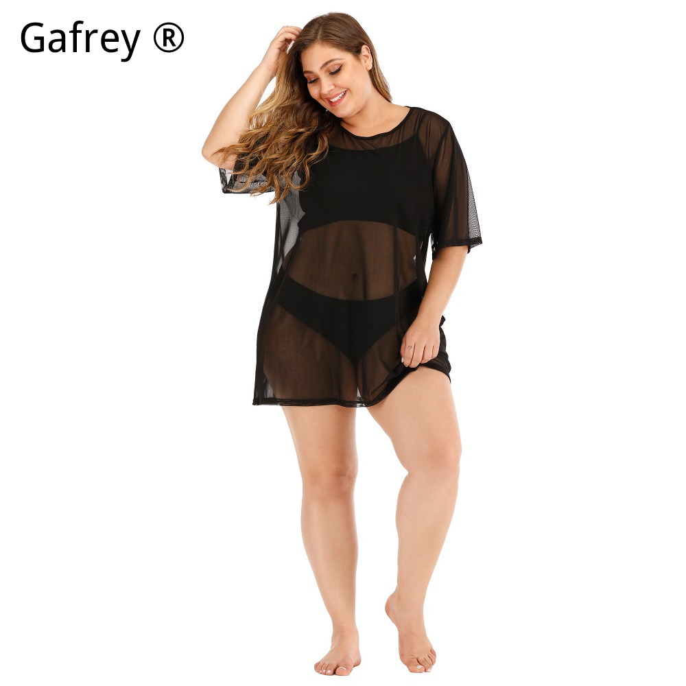 Plus Size Sexy Mesh Beach Dres - đánh giá và giá Sexy Mesh Sheer Bodycon Dress