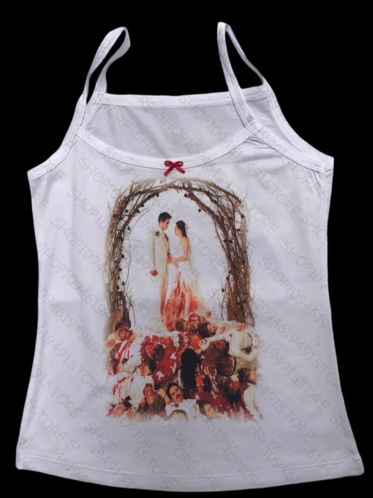 Anime Graphics Camisole Grunge - đánh giá và giá Y2K Graphic Baby Tee Crop