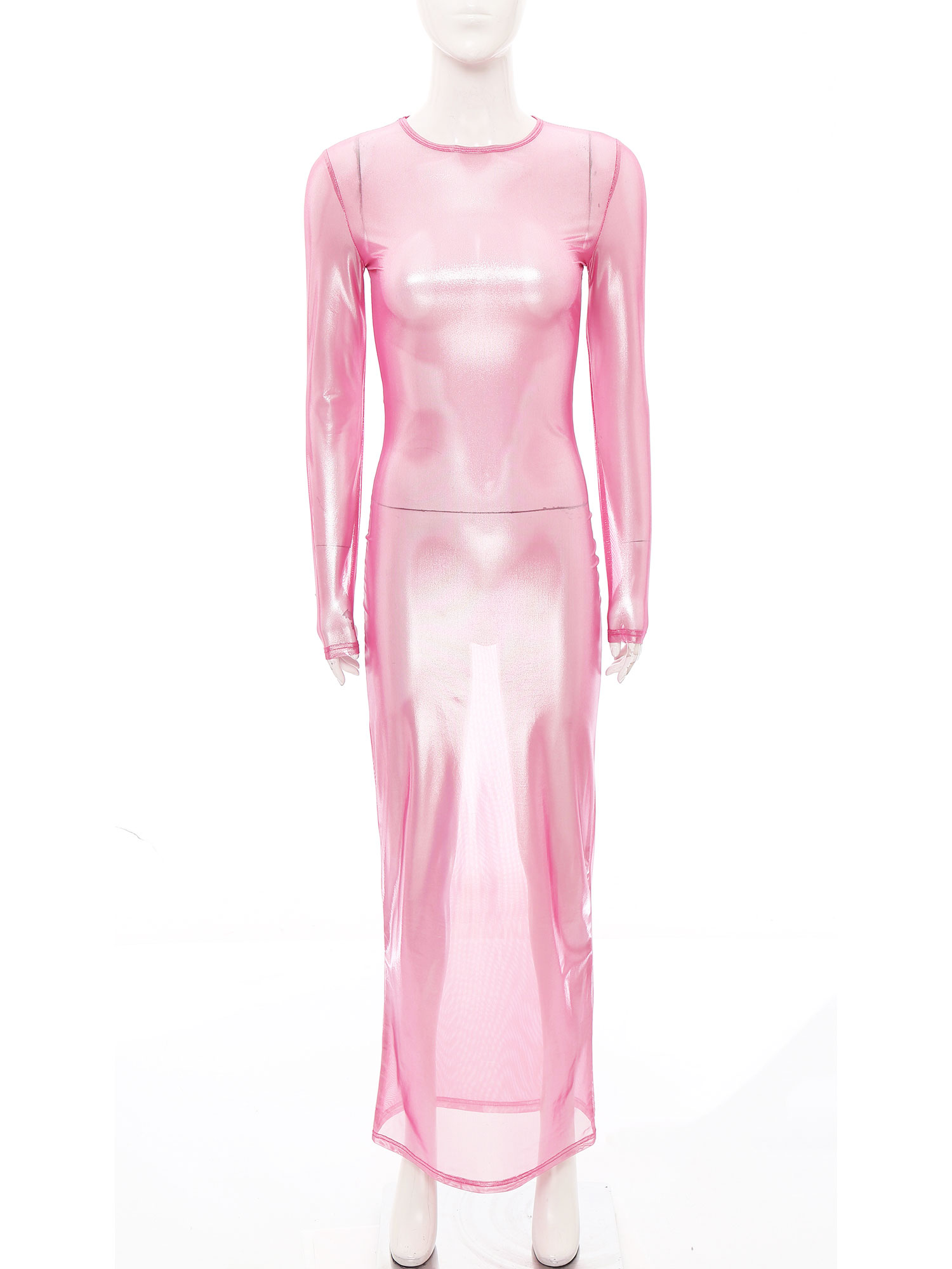 Womens Shiny Metallic Sheer Lo - đánh giá và giá Sexy Mesh Sheer Bodycon Dress