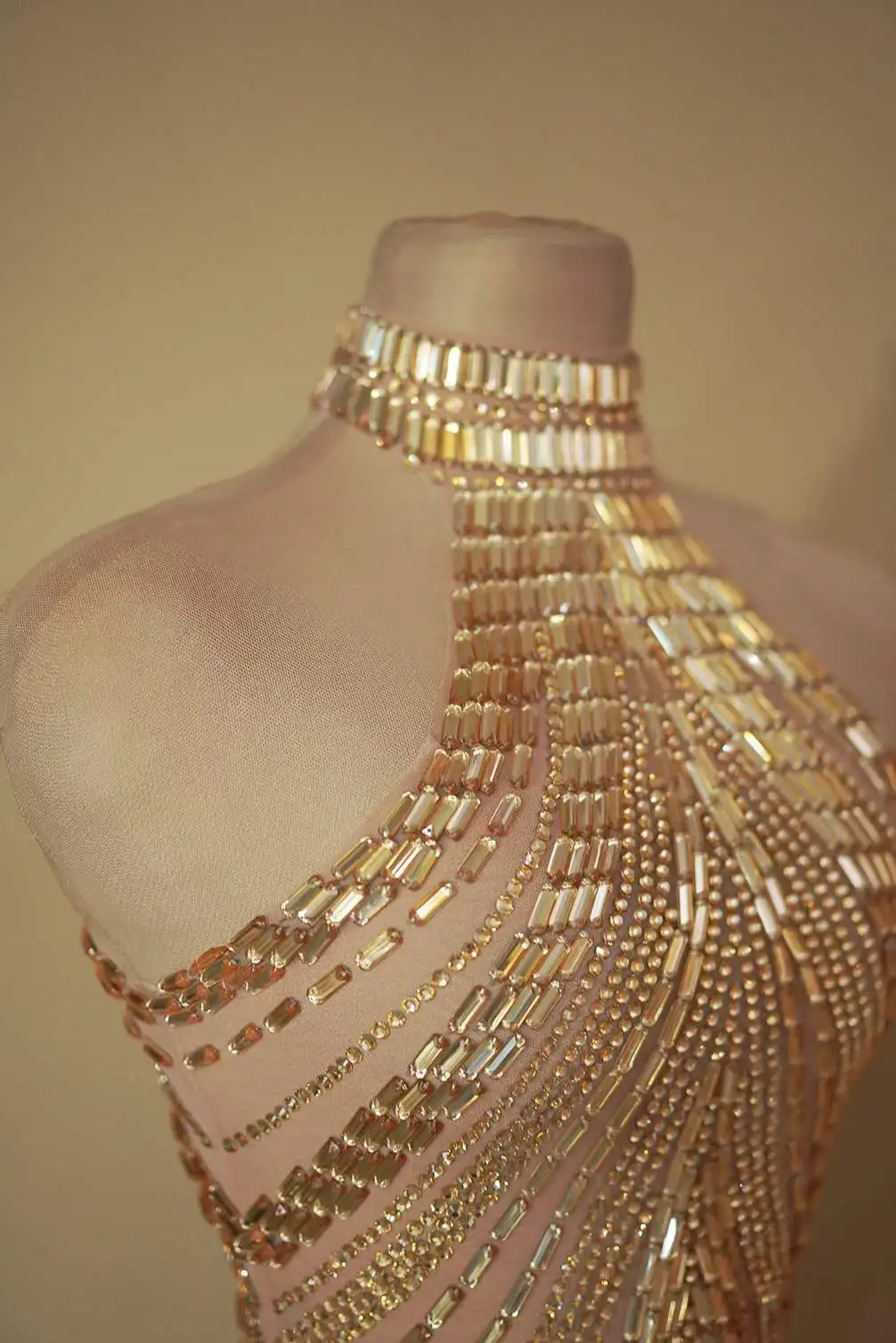 Sparkly Dress Women Stretch Rh - đánh giá và giá Sparkly Rhinestone Club Party Dress