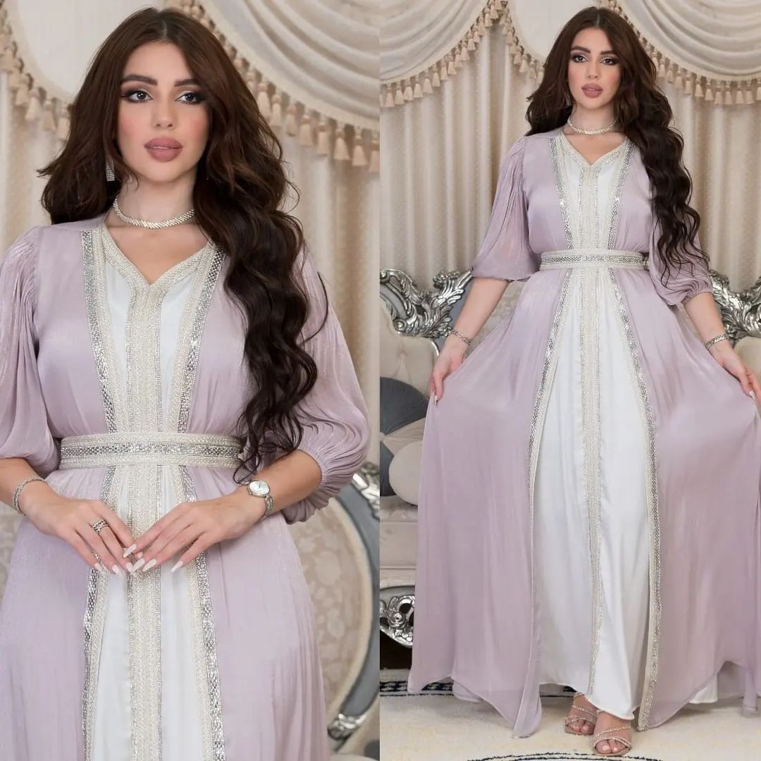 Lavender Sequin Dress V Neck P - đánh giá và giá Dresses