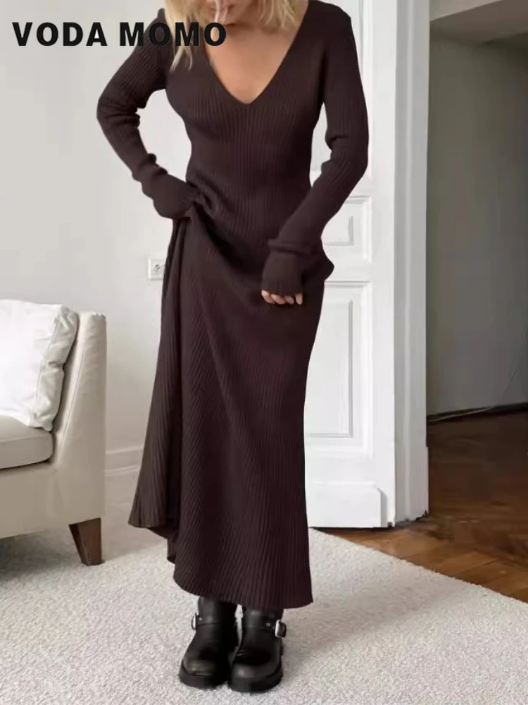 Long Sleeves Versatile Bodycon - đánh giá và giá Bodycon Long Sleeve Ribbed Dress