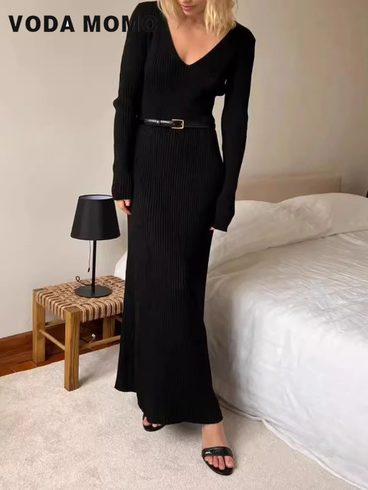 Long Sleeves Versatile Bodycon - đánh giá và giá Bodycon Long Sleeve Ribbed Dress