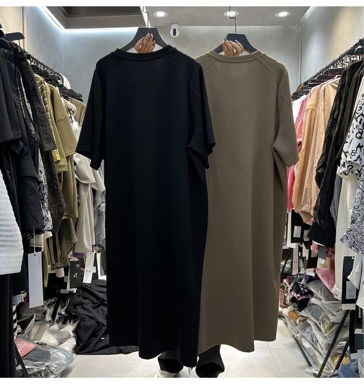 plus Size Women's Loose Short  - đánh giá và giá Korean Style A Line Shirt Dress